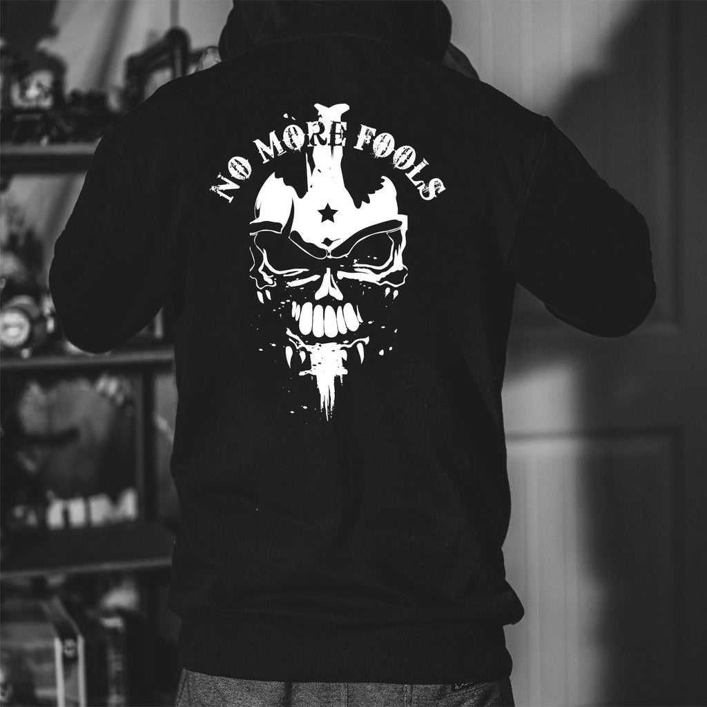 Tattoo Inspired Clothing No More Fools Hoodie