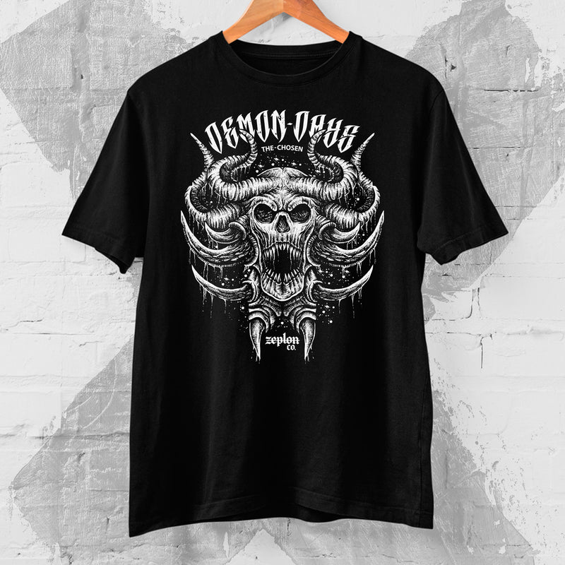 Tattoo Inspired Clothing Demon Days 'The Chosen' T-shirt Black