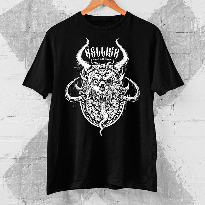 Tattoo Inspired Clothing Hellish 'Chaos Within' T-shirt