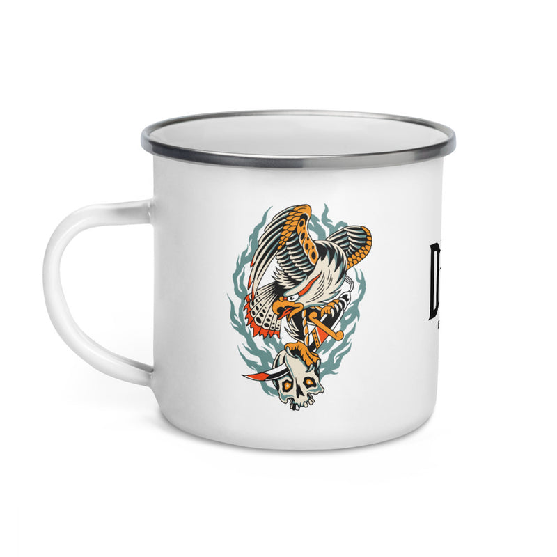 Tattoo inspired Only the Strong Coffee Mug Front